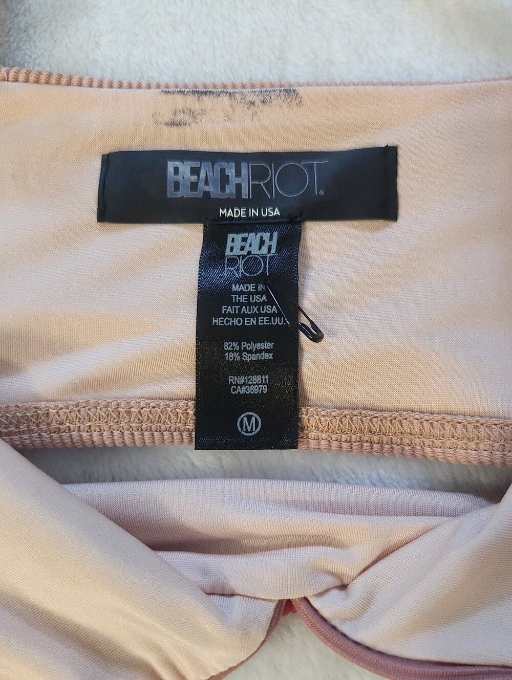 Beach Riot Riza Ribbed Bikini Top - Picture 6 of 7